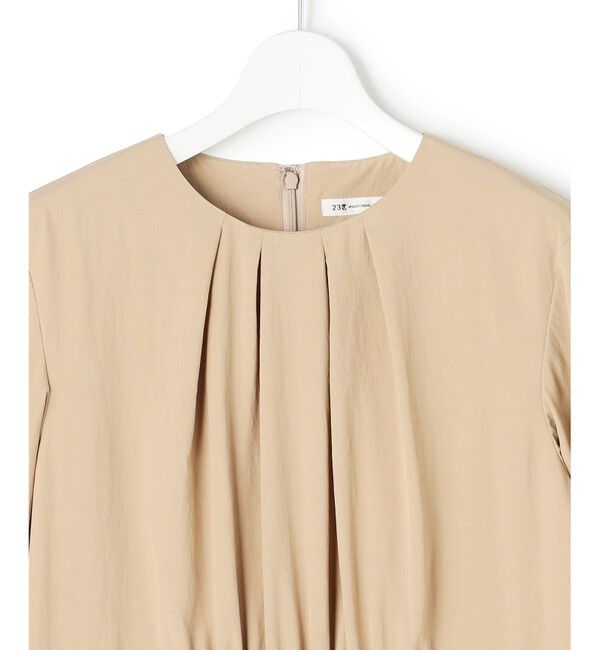 23区「ヴィンテージライトタフタ ワンピース」|ワンピース|