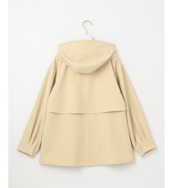 ANY SIS「【撥水・UVカット・洗える】フーデットハーフ コート」|ミリタリー・モッズコート|