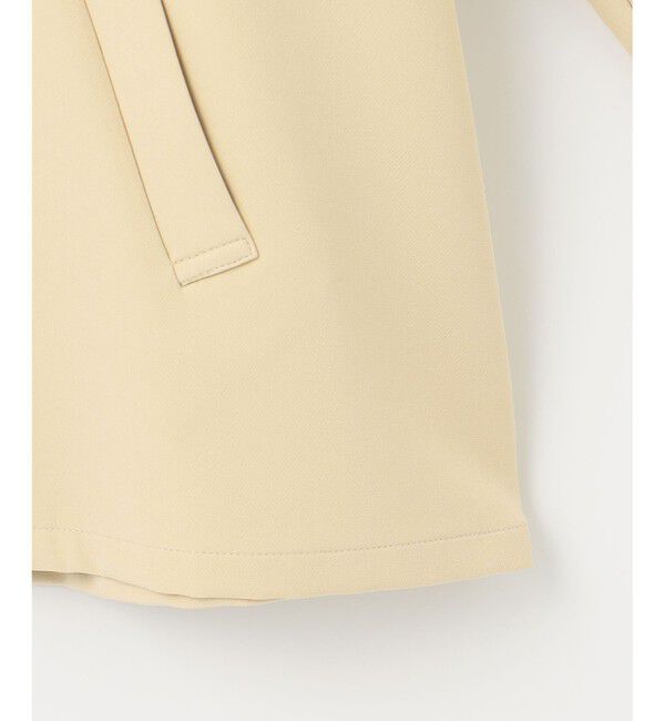 ANY SIS「【撥水・UVカット・洗える】フーデットハーフ コート」|ミリタリー・モッズコート|