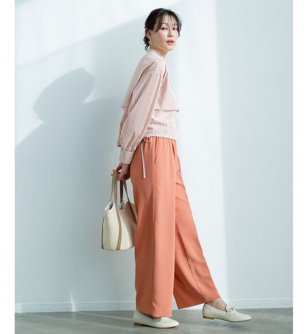 ANY SIS「【UVカット・接触冷感・速乾】クロップトヨークハオリ シャツ」|シャツ・ブラウス|