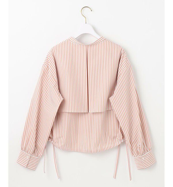 ANY SIS「【UVカット・接触冷感・速乾】クロップトヨークハオリ シャツ」|シャツ・ブラウス|