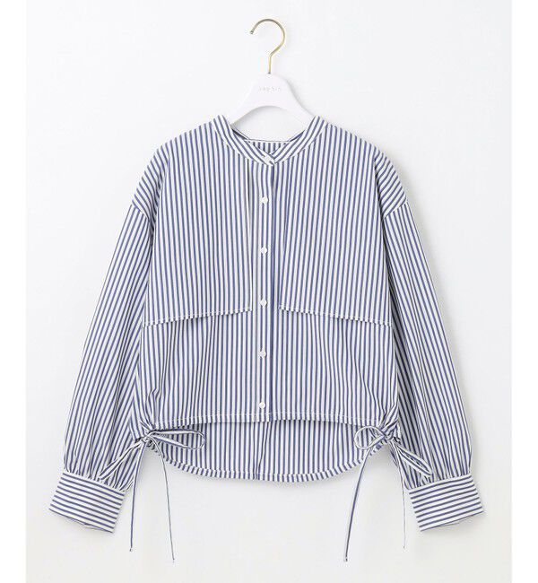 ANY SIS「【UVカット・接触冷感・速乾】クロップトヨークハオリ シャツ」|シャツ・ブラウス|