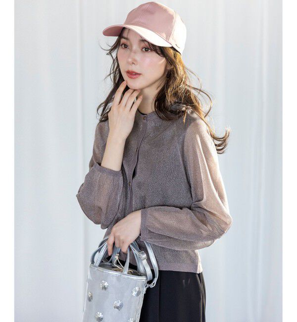 ANY SIS「【UVカット・洗える】シャインカット キャップ」|キャップ・キャスケット|