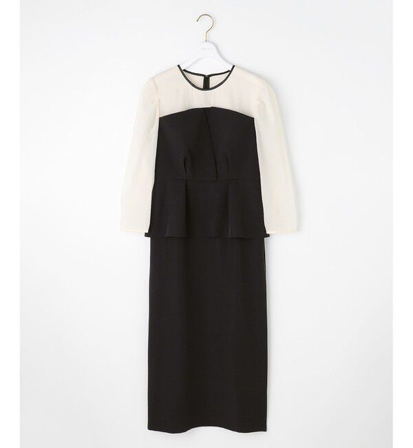 ANY SIS「【LilyCalin】ペプラムビスチェ ドレス」|ドレス|