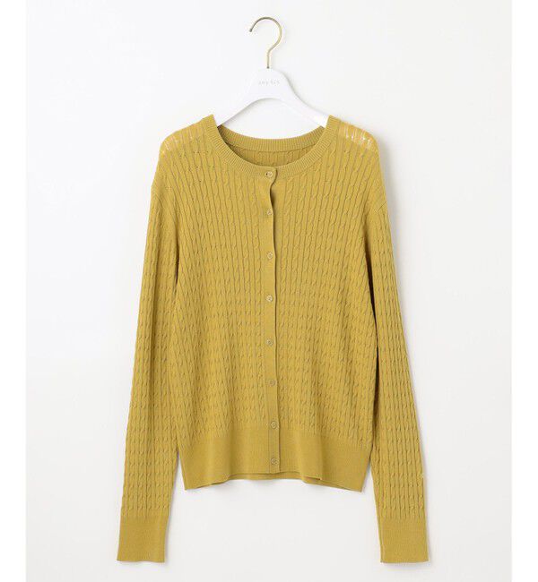 ANY SIS「ケーブルニット カーディガン」|カーディガン|