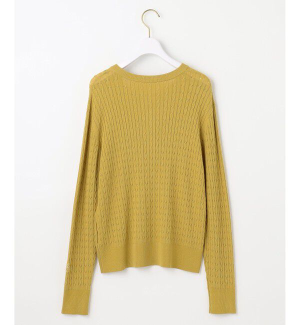 ANY SIS「ケーブルニット カーディガン」|カーディガン|