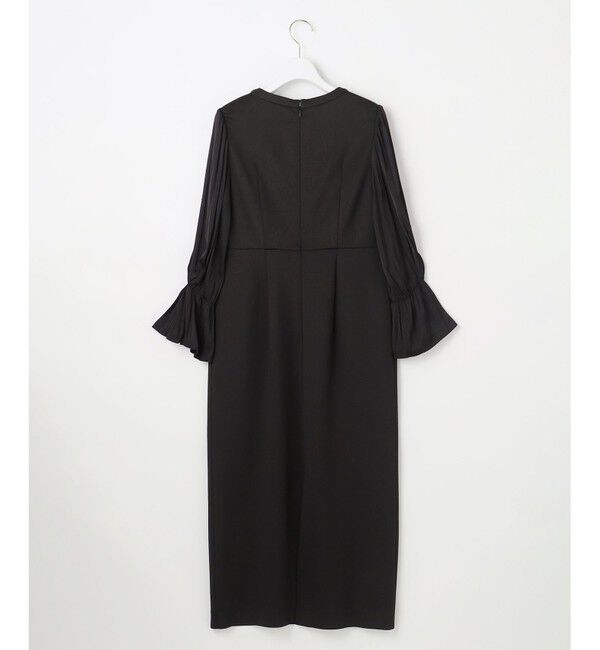 ANY SIS「【洗える】ベルスリーブナロー ドレス」|ドレス|