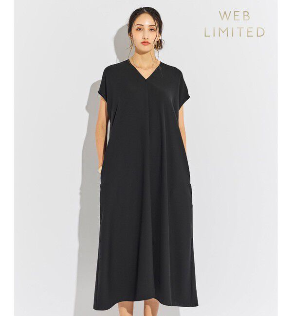 BEIGE,「【WEB限定】VIRGILE / ワンピース」|ワンピース|Black