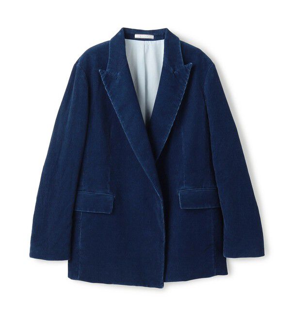 BEIGE,「【FUDGE 10月号掲載】BANGS / コットンコーデュロイテーラードジャケット」|テーラードジャケット|