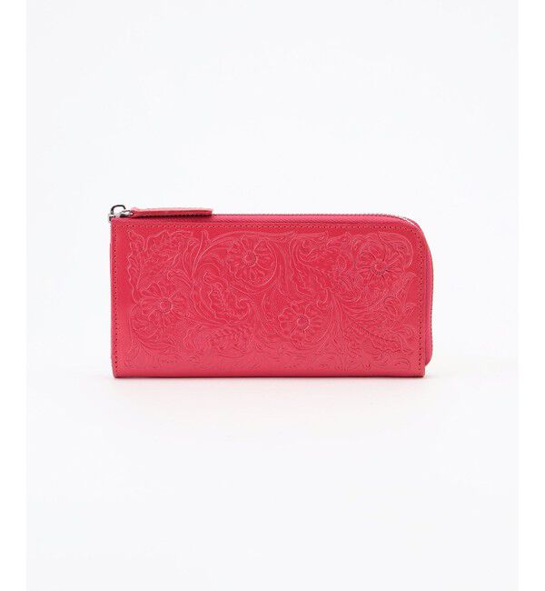 Carving Tribes「Long Wallet」|財布|ピンク