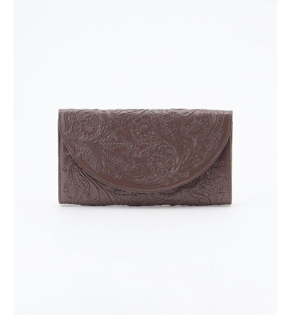 Carving Tribes「Flap Wallet TH」|財布|グレージュ