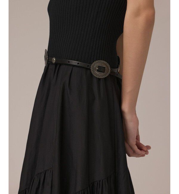 GRACE CONTINENTAL「コンチョレザーベルト」|ベルト|