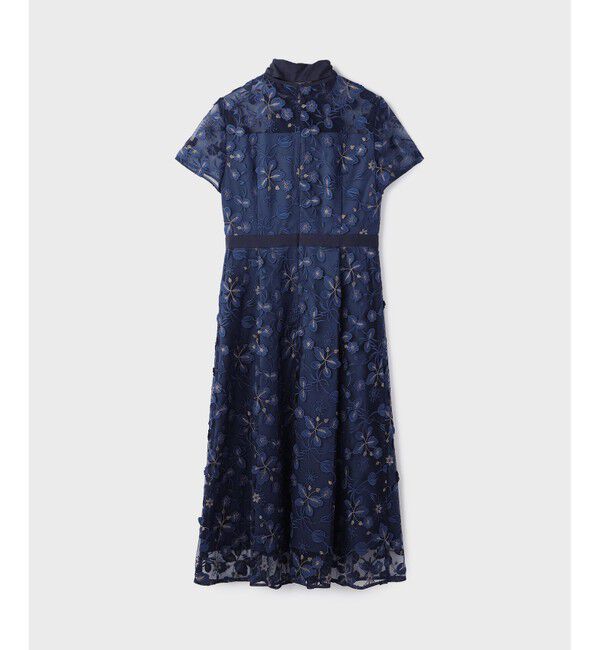 GRACE CONTINENTAL「フラワ－フレアドレス」|ドレス|