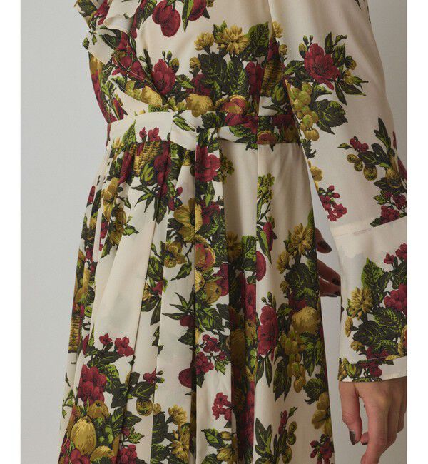 GRACE CONTINENTAL「ボタニカルベリープリントワンピース」|ワンピース|