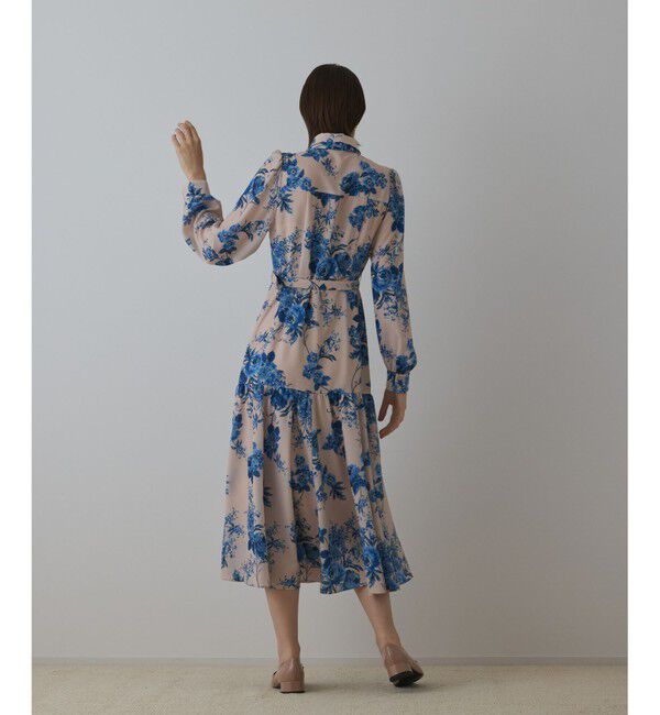 Diagram「ブーケフラワープリントワンピース」|ワンピース|