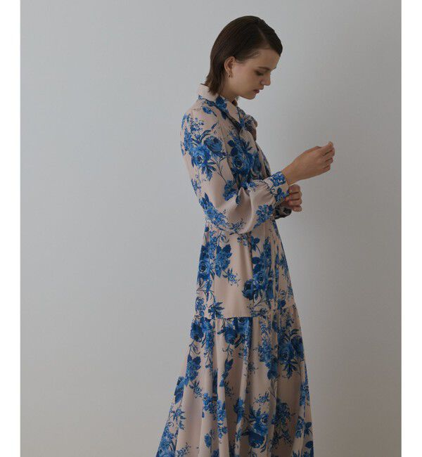 Diagram「ブーケフラワープリントワンピース」|ワンピース|