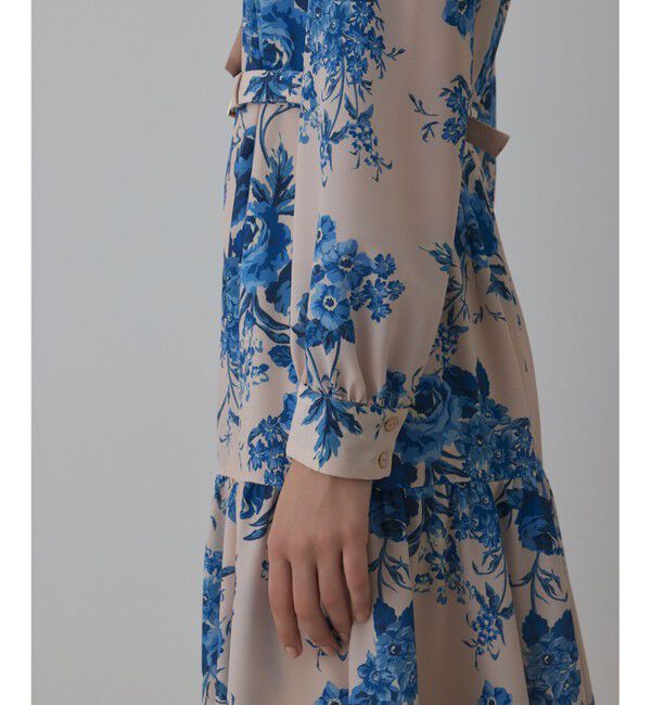 Diagram「ブーケフラワープリントワンピース」|ワンピース|