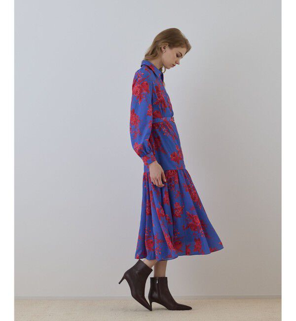 Diagram「ブーケフラワープリントワンピース」|ワンピース|