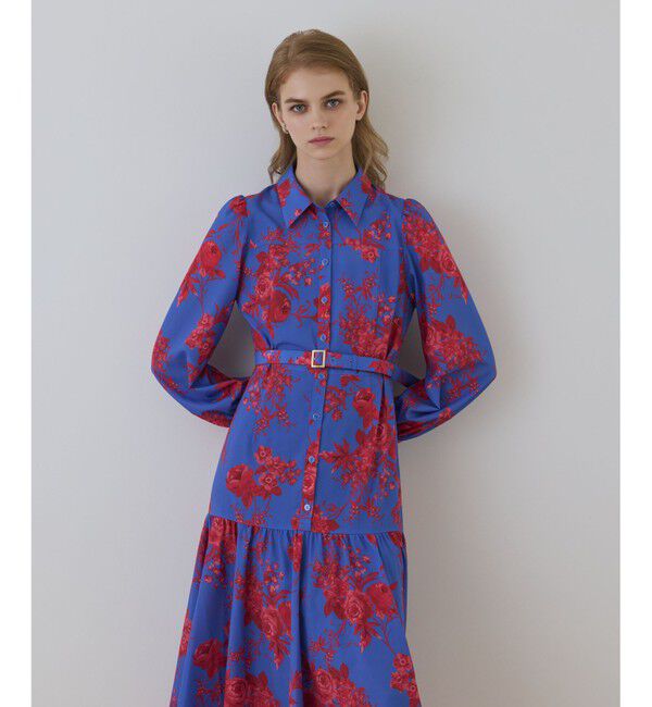 Diagram「ブーケフラワープリントワンピース」|ワンピース|