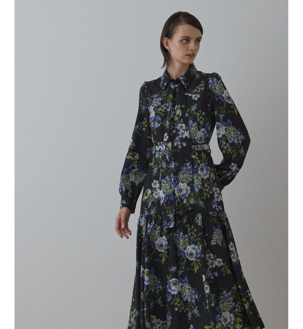 Diagram「ブーケフラワープリントワンピース」|ワンピース|