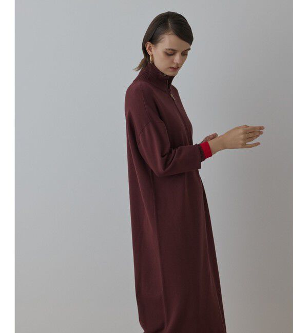 Diagram「バイカラーストレートニットワンピース」|ワンピース|