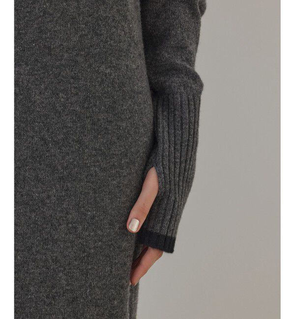 Diagram「バイカラーオフショルニットワンピース」|ワンピース|