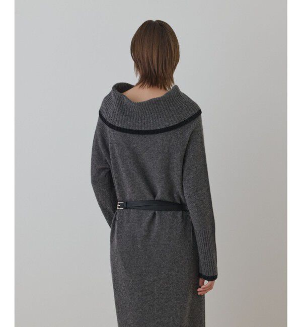 Diagram「バイカラーオフショルニットワンピース」|ワンピース|