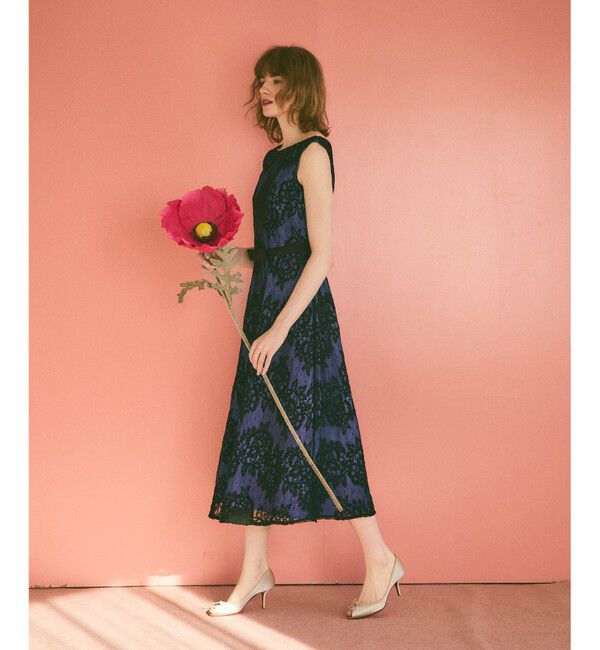 Grace Class「レースボーダードレス」|ドレス|