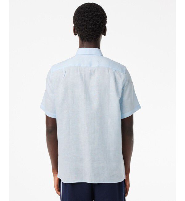 LACOSTE「リネンボタンダウンシャツ」|シャツ・ブラウス|