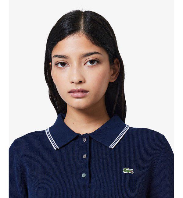 LACOSTE「コンパクトニットポロシャツ」|ポロシャツ|