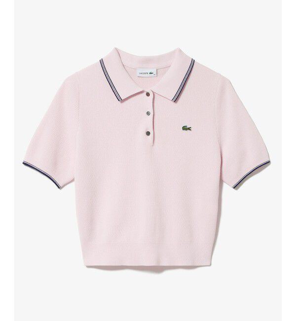 LACOSTE「コンパクトニットポロシャツ」|ポロシャツ|