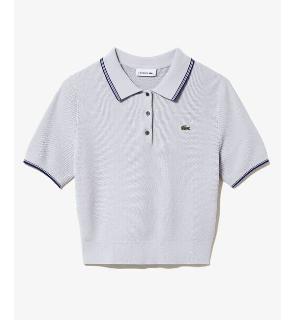 LACOSTE「コンパクトニットポロシャツ」|ポロシャツ|