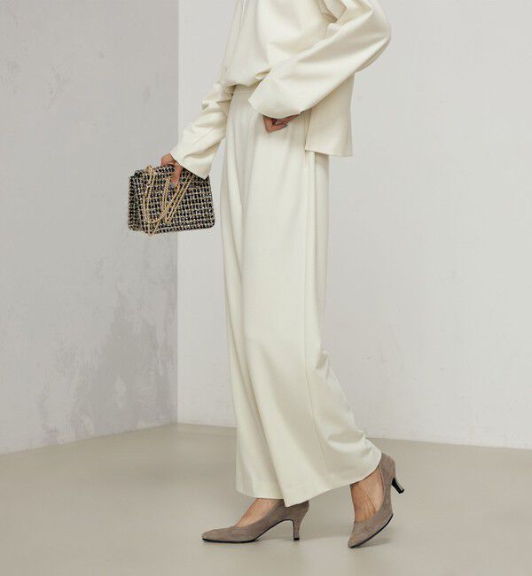 NOLLEY'S「《セットアップ対応》ウォッシャブル両面起毛イージーワイドパンツ」|その他|