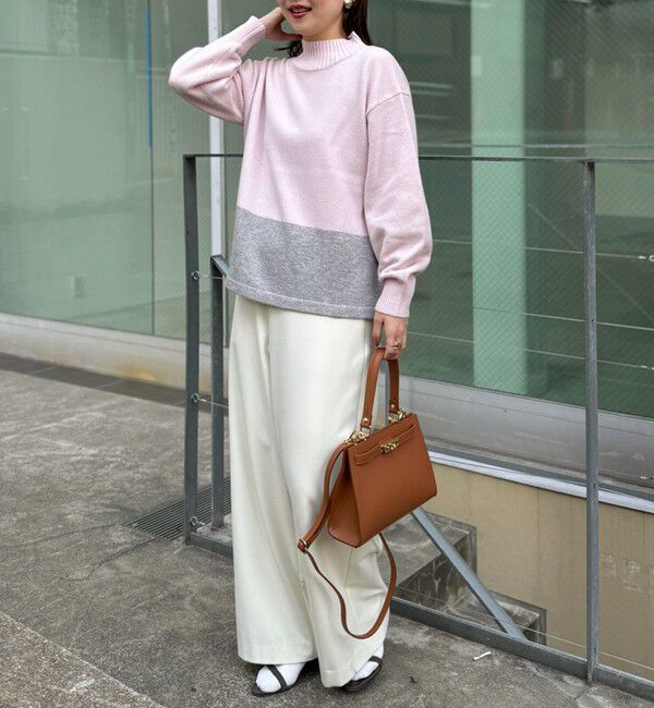 NOLLEY'S「《セットアップ対応》ウォッシャブル両面起毛イージーワイドパンツ」|その他|