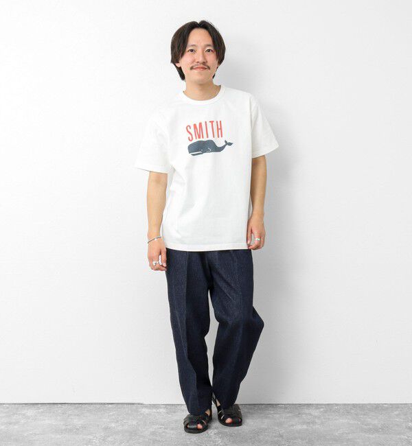 NOLLEY'S goodman「【BARNS OUTFITTERS】別注タフネックT SMITH 25SS」|Tシャツ・カットソー|