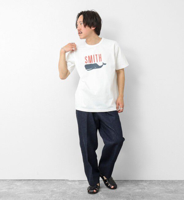 NOLLEY'S goodman「【BARNS OUTFITTERS】別注タフネックT SMITH 25SS」|Tシャツ・カットソー|