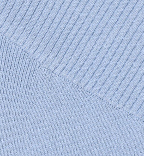 NOLLEY'S sophi「《手洗い可能》カシュクール風5分袖プルオーバーニット」|ニット・セーター|