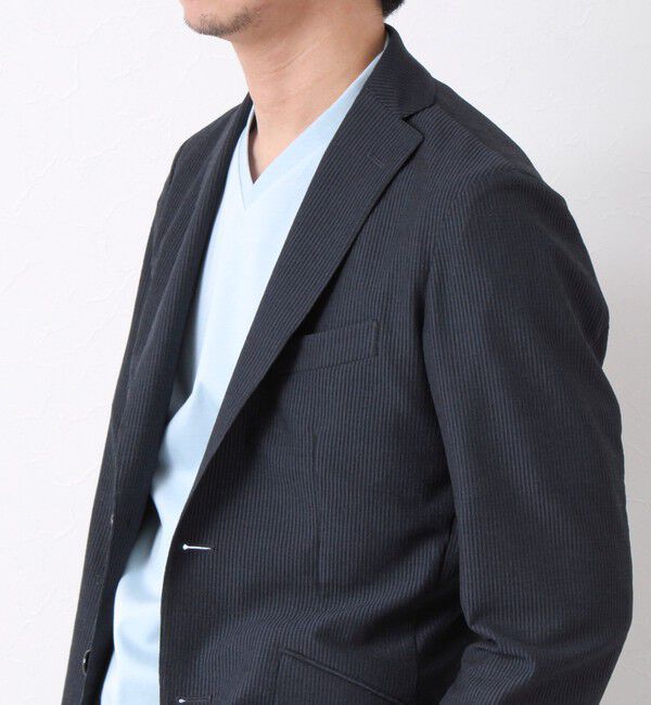 NOLLEY'S goodman「《ビジカジ対応》シルケットスムース Vネック ドレスTシャツ 25SS」|Tシャツ・カットソー|