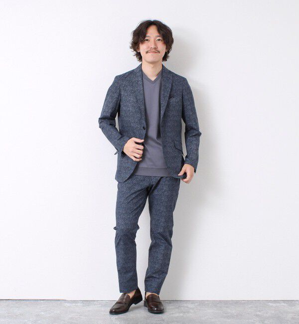 NOLLEY'S goodman「《ビジカジ対応》シルケットスムース Vネック ドレスTシャツ 25SS」|Tシャツ・カットソー|