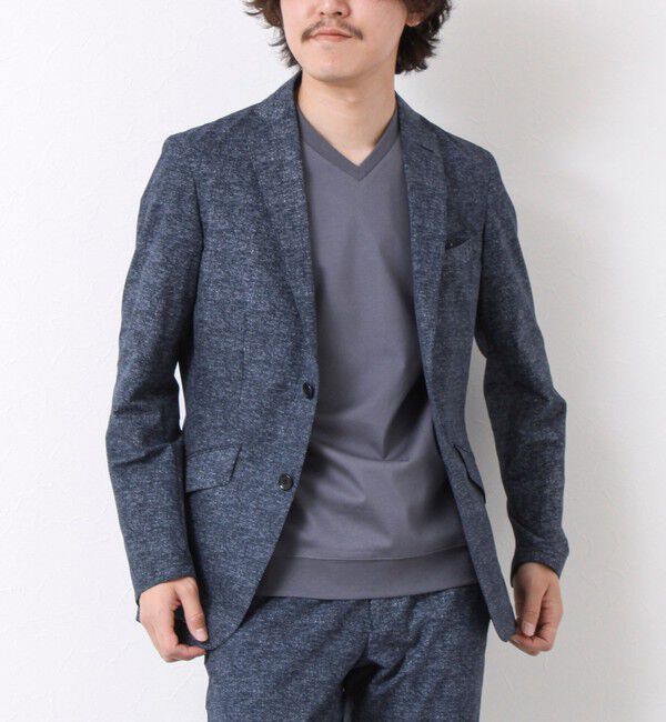 NOLLEY'S goodman「《ビジカジ対応》シルケットスムース Vネック ドレスTシャツ 25SS」|Tシャツ・カットソー|