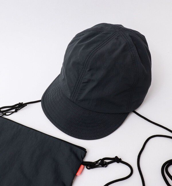 NOLLEY'S goodman「【halo commodity/ハロ コモディティー】Bend Banner Cap h253-201」|キャップ・キャスケット|チャコールグレー