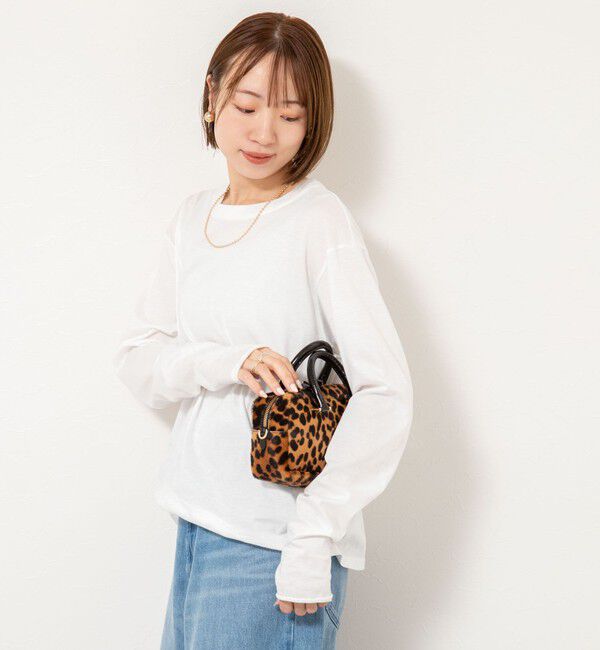 NOLLEY'S「ウォッシャブルオーガニックコットンロンT」|Tシャツ・カットソー|