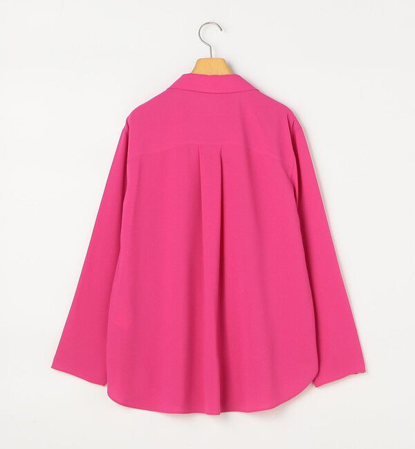 NOLLEY'S sophi「ドレープツイルオープンカラーシャツ」|シャツ・ブラウス|