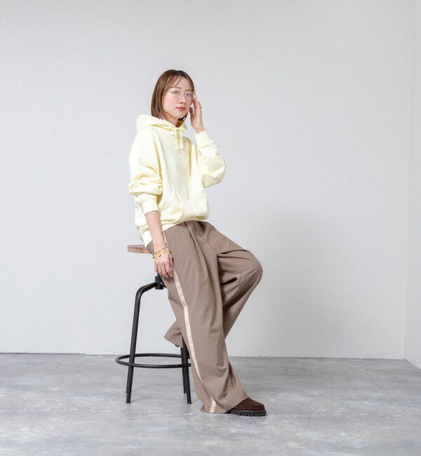 MAQWEL「【MAQWEL/マクウェル】《セットアップ対応》ウォッシャブルAgfT HOODIE」|パーカー|