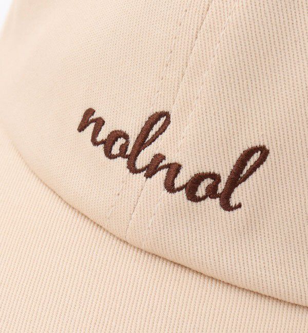 NOLLEY'S「【nolnol/ノルノル】ロゴ刺繍キャップ」|キャップ・キャスケット|