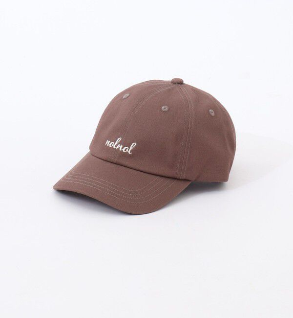 NOLLEY'S「【nolnol/ノルノル】ロゴ刺繍キャップ」|キャップ・キャスケット|