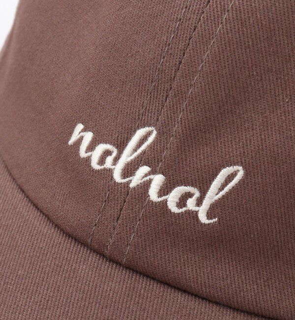 NOLLEY'S「【nolnol/ノルノル】ロゴ刺繍キャップ」|キャップ・キャスケット|