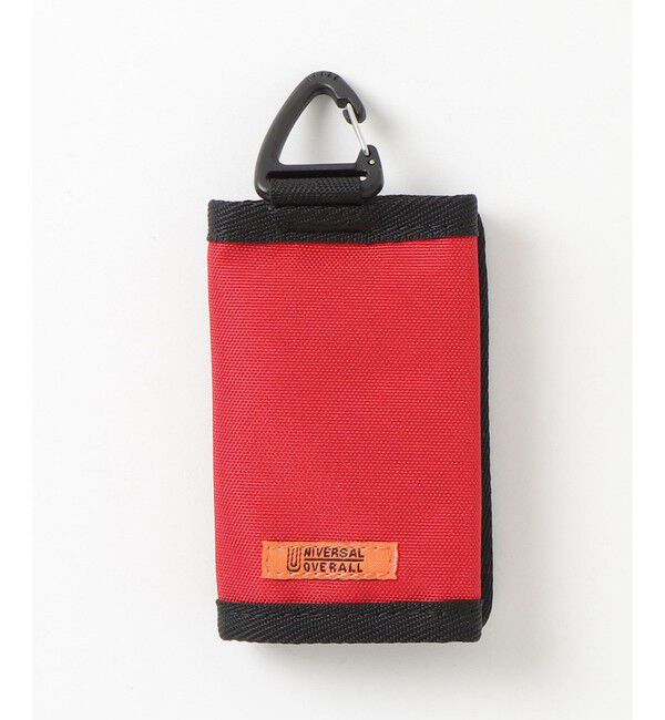 GLOSTER「【UNIVERSAL OVERALL】コンパクトウォレット 三つ折り ミニ財布」|財布|レッド