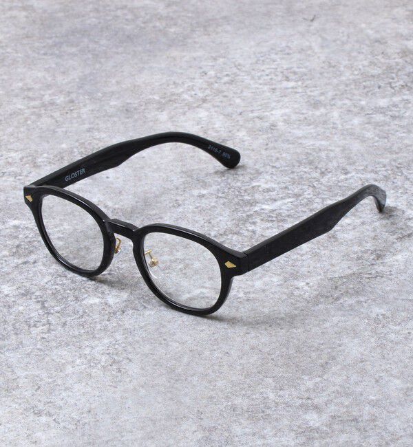 GLOSTER「【GLOSTER/グロスター】ウェリントン セルフレーム カラーレンズ サングラス」|サングラス|オフホワイト