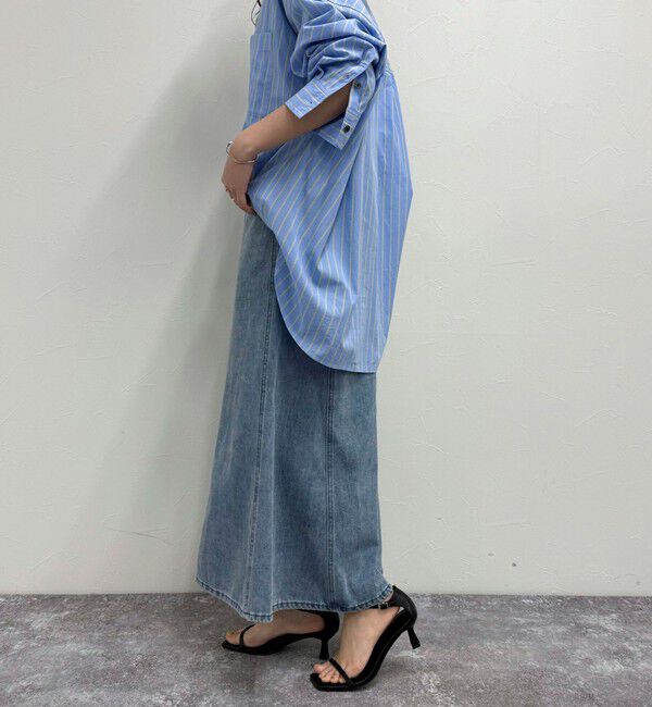 fredy emue「デニムフレアスカート」|スカート|